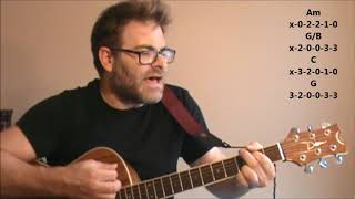 How to play &quot;Sleeping My Day Away&quot; by D-A-D on acoustic guitar