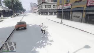 ［PS4 GTA5 参加型]　電飾の　まばゆく街の　賑わいに　心は帰る　幼きころに　　　　　くりぼっちかもーーん