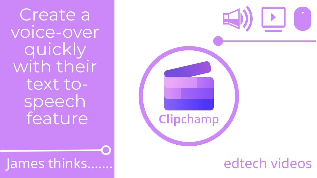 Create a voice-over quickly using the text to-speech feature in Clipchamp