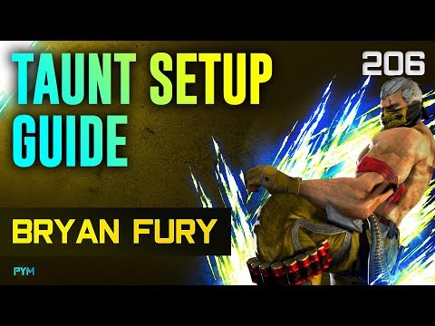 Taunt Setups Guide // Tekken 7 Guide - Bryan 206