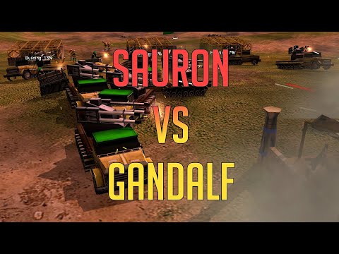 Sauron Undercover - 1v1v1v1v1v1 Defcon 6 Free For All - Tox General - C&C Generals Zero Hour