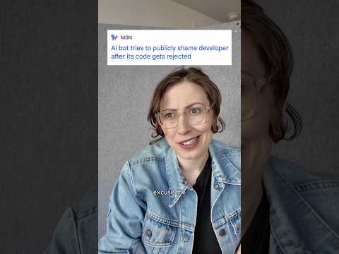 Video Thumbnail: The AI Agent that's bullying devs