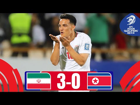 Group A belongs to Team Melli! | IR Iran - DPR Korea | Highlights #AsianQualifiers - Road To 26