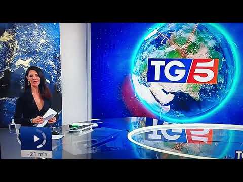 Mina e Mondo Marcio al TG5