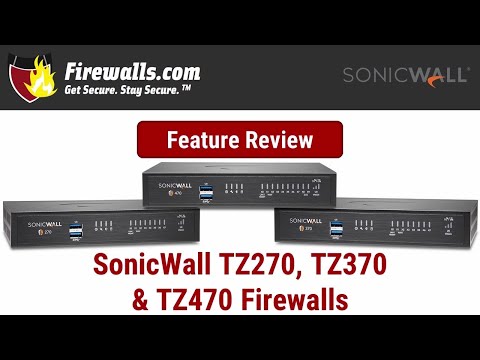 Sonicwall TZ 270 Network Security Firewall