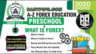 What is Forex? - Course 1.1: PreSchool - Babypips Forex Education