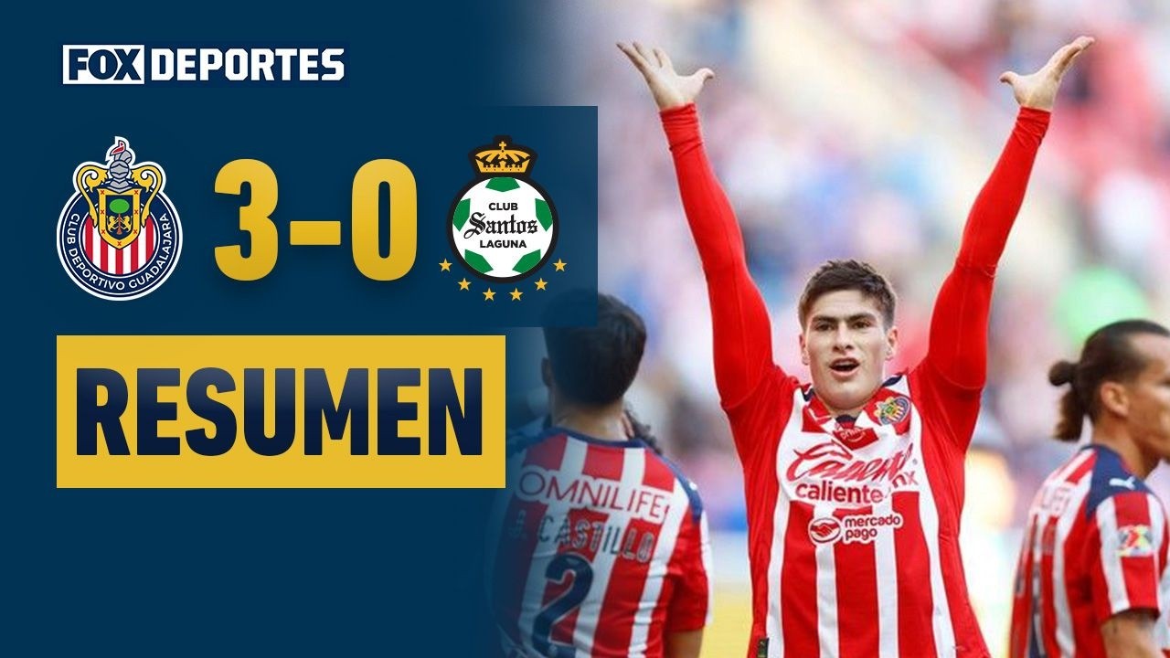 🔥 ¡GOLEADA DE GUADALAJARA! | Chivas 3-0 Santos | HIGHLIGHTS | Jornada 11 | Liga MX 2026