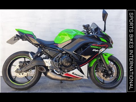 🏁 SOLD 🏁 2021 KAWASAKI NINJA 650 - PERFOMANCE EDITION - 209 MILES - KRT RACING COLOURS