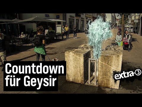 Realer Irrsinn: Der Geysir von Bad-Salzuflen (2) | extra 3 | NDR