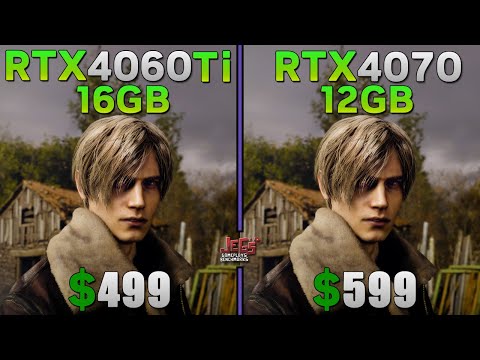 RTX 4060 Ti 16GB vs RTX 4070 | Tested in 15 games