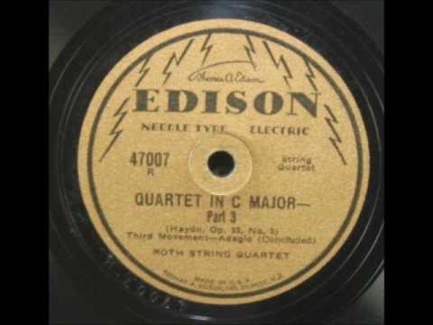 Roth String Quartet - Haydn Quartet, Op. 33 #3 (The Bird) mvt 1