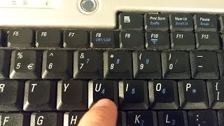 How to use the Numeric Keypad on Dell Inspiron 640m