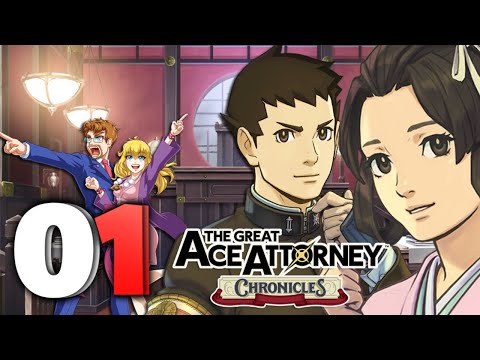 The Great Ace Attorney Chronicles HD Part 1 The Adventure of the Great Departure Chapter One (PS4)