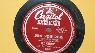Smoke! Smoke! Smoke! (That Cigarette) - Tex Williams - Capitol Records Americana Series 40001