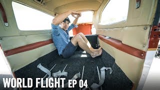 HOT TUB IN THE PLANE? - World Flight Episode 4