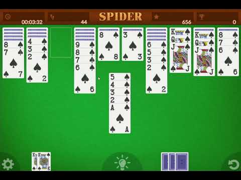 Spider Solitaire Big - Play Online on SilverGames 🕹️