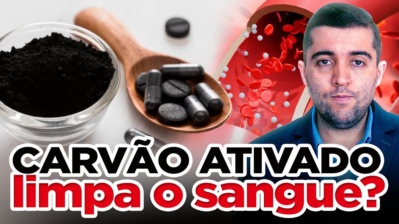 Efeitos do carvão ativado na má circulação e trombose: limpa o sangue de toxinas e metais pesados?