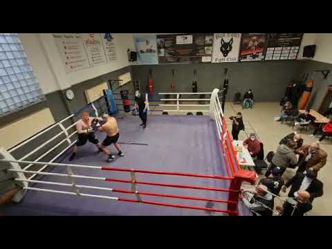 Black Wolves Boxing Fight 1 Georgios 104 kg vs Enes 109 kg 4 Runden * 3 Min in Wiesbaden 06.02.2021