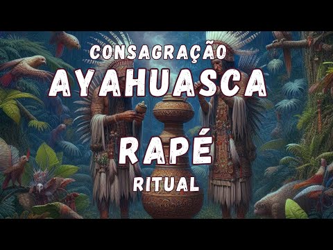 MEDICINAS DA FLORESTA - CONSAGRAÇÃO DA AYAHUASCA E RITUAL DO RAPÉ - Medicines Ayahuasca Consecration