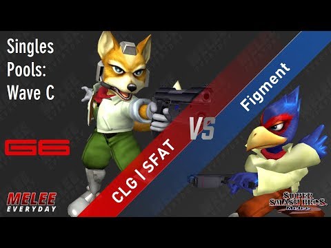 Genesis 6 - CLG | SFAT (Fox) vs. Figment (Falco) - SSBM - Singles Pools