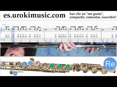 Tutorial de Flauta Nicky Jam ft. Will Smith - Live It Up Clases Notas um-ih927