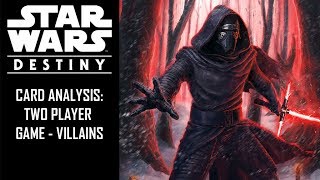 2PG - Villain Starter Deck Card Analysis