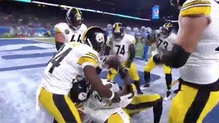 Pittsburgh Steelers Le'veon Bell Touchdown Celebration (Bench Press)