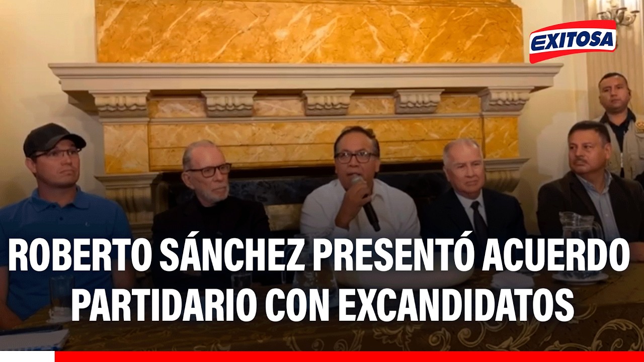 🔴🔵 Excandidatos a la presidencia se reunieron con Sánchez en Hotel Bolívar