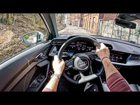 2022 Audi A3 8Y AWD [2.0 40 TFSI 190HP] |0-100| POV Test Drive #1155 Joe Black
