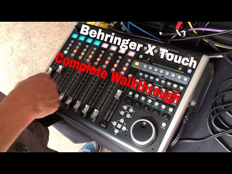 Behringer X Touch Control Surface | Complete walkthrough