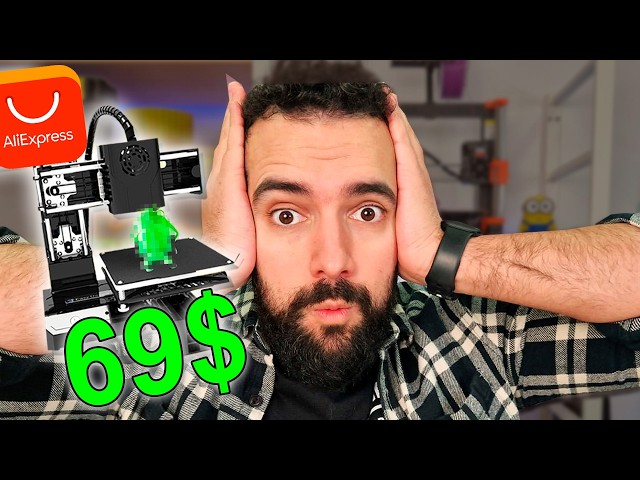 Vídeo relacionado con LUCKDANO Impresora 3D para Principiantes Fácil de Usar para Principiantes Compacta con Tamaño de Impresión de Mm Filamento PLA TPU de Alta Resolución de 0,05 Mm (White)