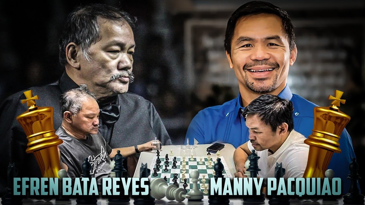 Manny Pacquiao vs Efren Reyes chess