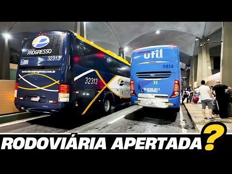 UMA RODOVIÁRIA DIFERENTE OU RIDÍCULA?? MOVIMENTO DE ÔNIBUS NA RODOVIÁRIA DE VOLTA REDONDA/RJ