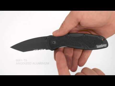 Kershaw 1670TBLKST - Blur - Tanto Black Serrated