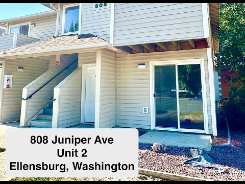 808 Juniper Ave, Unit 2, Ellensburg, Washington