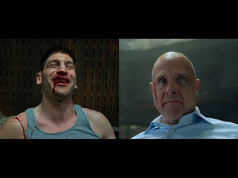 Golpeas como una perra - Punisher, Billy Russo y Rawlins - THE PUNISHER 1X12