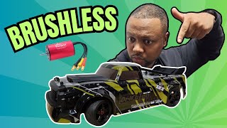 We Made this Mini Budget RC Brushless! HAIBOXING 2196 1/18