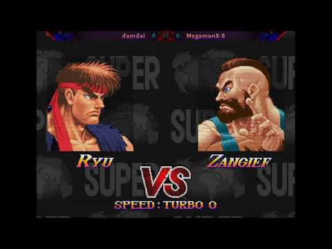 damdai [Star Cup] vs. MegamanX [Star Cup] - FT10 - Super Street Fighter II Turbo: New Legacy v0.5