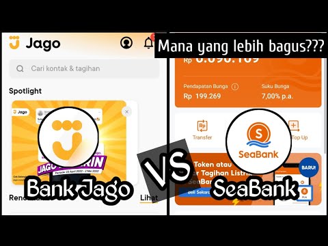 Review Bank Jago VS Seabank | Mana yang Lebih Bagus ??? |
