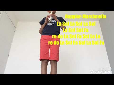 Happier-Marshmello-notas en flauta -M&B’rothers