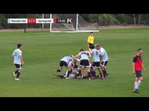 2017 FFV State 4 Sth Rd 6 - Monash Uni v Springvale City