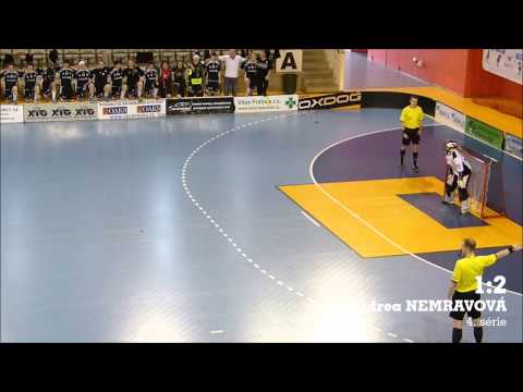 Sestřih finále juniorek - Tatran Střešovice vs.TJ JM Pedro Perez Chodov 3:2sn - 6.4.2014