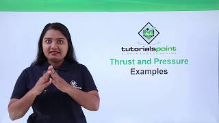 Class 9th – Thrust and Pressure Examples | Gravitation | Tutorials Point