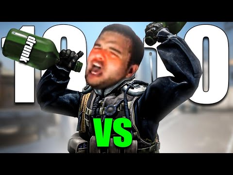 DAS RAPIDLAN ABBRUCH 10vs10 INTERN AUF COBBLESTONE! 😂 | TrilluXe