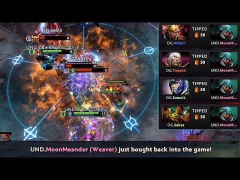 MoonMeander's Rage BuyBack led to OG being too complacent