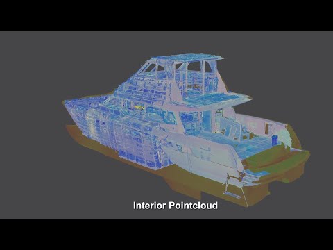 3D scanning: 17 Robson Design Aluminium Catamaran