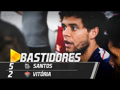 Santos 5 x 2 Vitória | BASTIDORES | Brasileirão (03/06/18)
