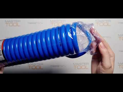 Шланг пневматический спиральный YATO 8/12 мм, 10 м, до 12 Bar, быстросъёмный Шланг пневматический спиральный YATO 8/12 мм, 10 м, до 12 Bar, быстросъёмный