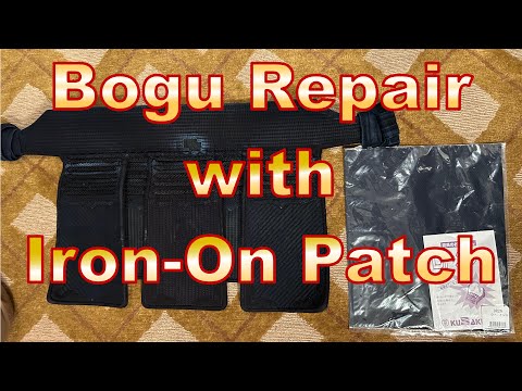 Bogu Repair with Iron On Patch