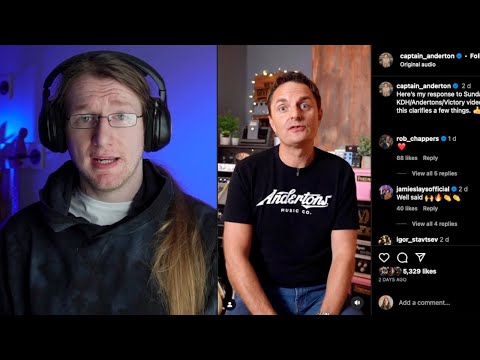 Lee Anderton Responded (Victory Amps)